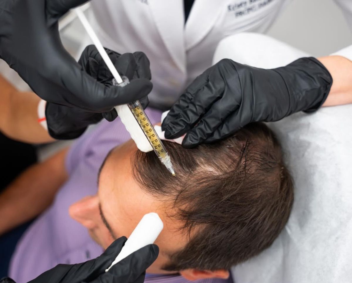 PRP Therapy Science Concept